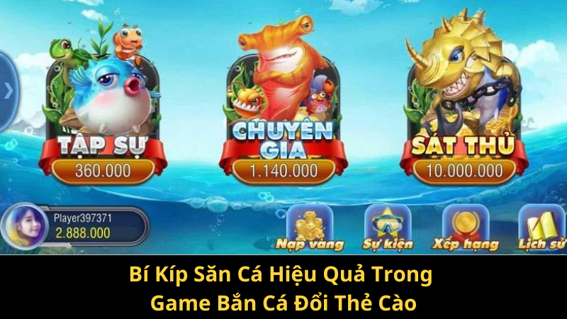 Bí Kíp Săn Cá Hiệu Quả Trong Game Bắn Cá Đổi Thẻ Cào 4 ban-ca-doi-the-cao