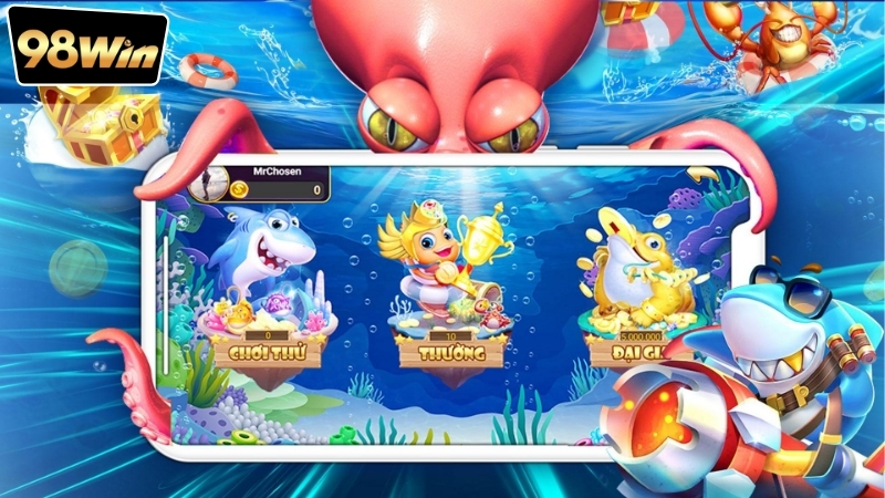 Bắn cá 98win có uy tín không - Thế giới game bắn cá sắc màu 4 ban-ca-98win-co-uy-tin-khong