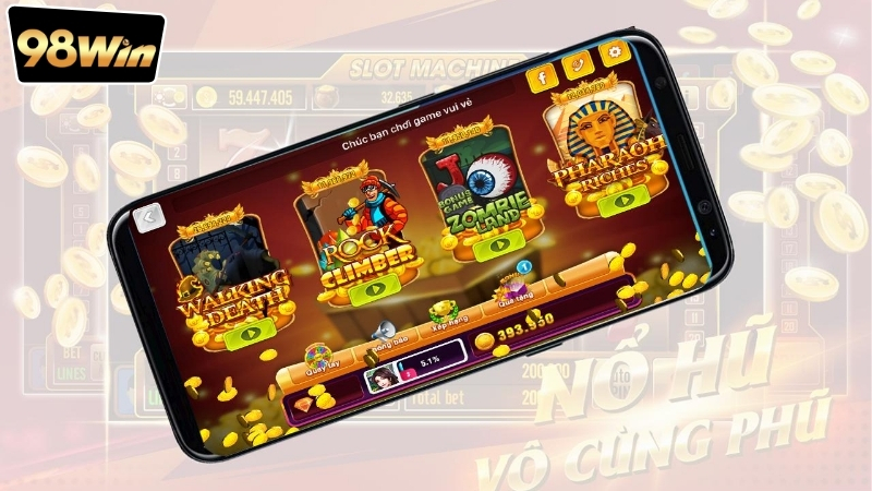 Nổ hũ đổi thưởng tại 98win - Trải nghiệm thú vị và cơ hội lớn 4 no-hu-doi-thuong-tai-98win