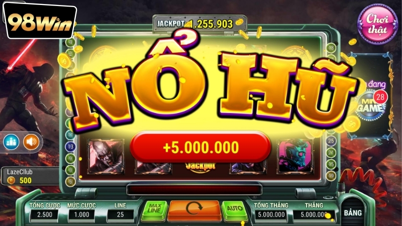 Chơi slot 98win trên điện thoại - Trải nghiệm giải trí đỉnh cao 4 choi-slot-98win-tren-dien-thoai